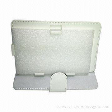 Promotional PU Leather Tablet PC Case, Water- and Dust-resistant Design, Good Texture